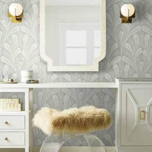 Shell Damask Wallpaper