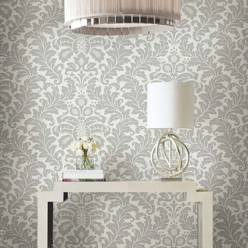 Modern Romance | Damask Ornament Wallpaper