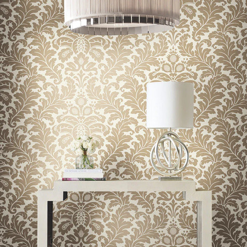 Modern Romance | Damask Ornament Wallpaper