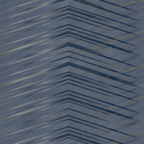 Glistening Chevron | Brushstroke Wallpaper