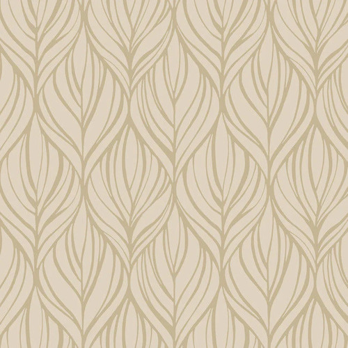 Palma | Leaf Ogee Wallpaper