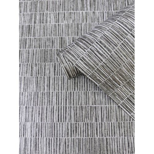 Bamboo | Stacked Stripes Wallpaper