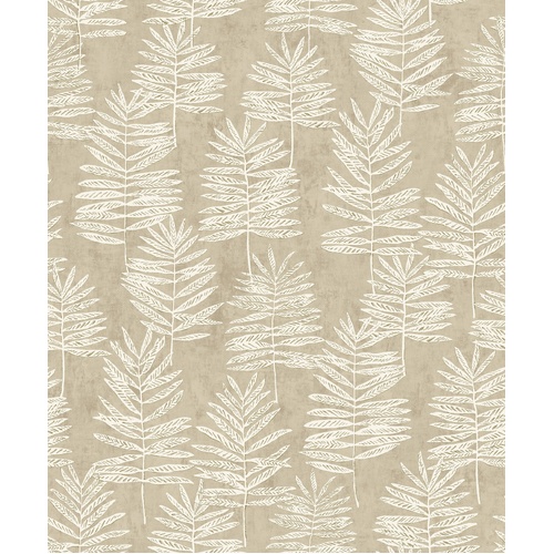 Fern | Stamped Foliage Wallpaper