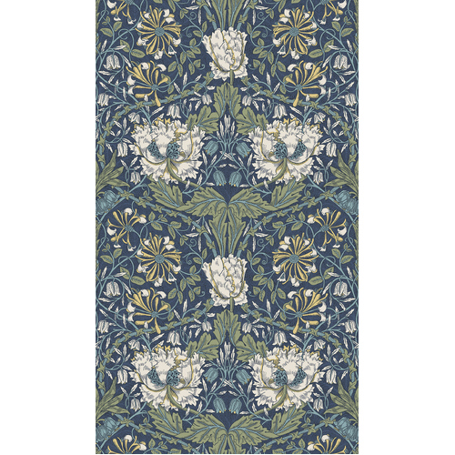 Ogee Flora | Traditional Floral Wallpaper