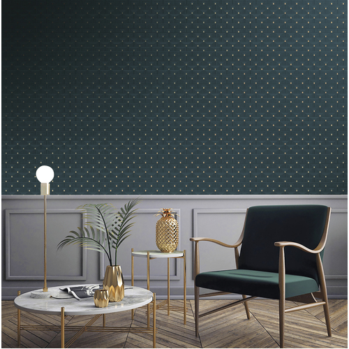 Geo Key | Geometric Block Wallpaper