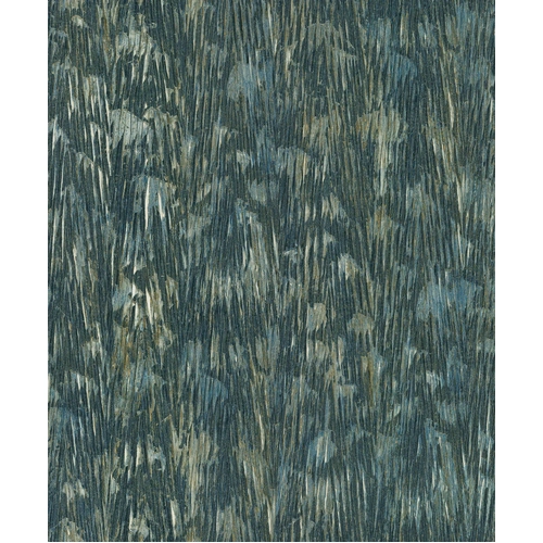 Gilded Plume | Feather Texture Wallpaper
