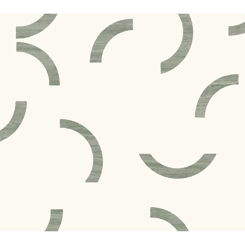 Lunula | Modern Geo Crescent Wallpaper