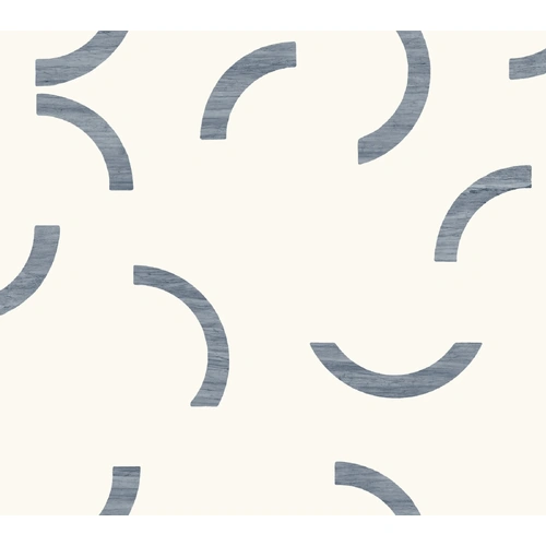 Lunula | Modern Geo Crescent Wallpaper