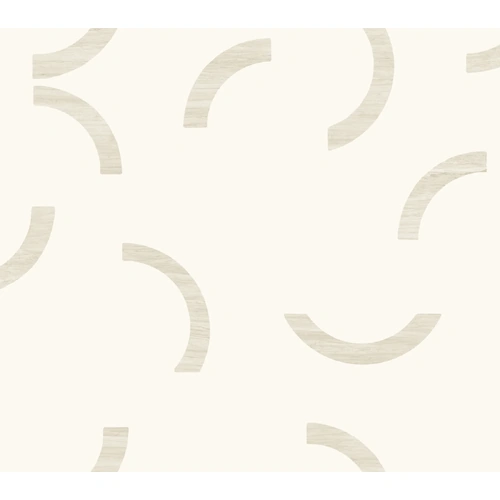 Lunula | Modern Geo Crescent Wallpaper