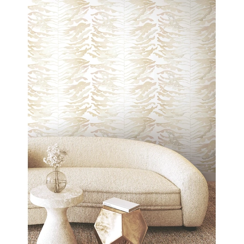 Leaf Column | Organic Stripes Wallpaper