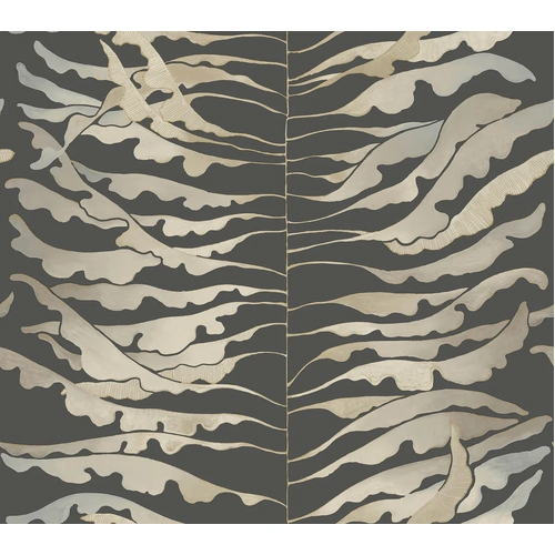Leaf Column | Organic Stripes Wallpaper