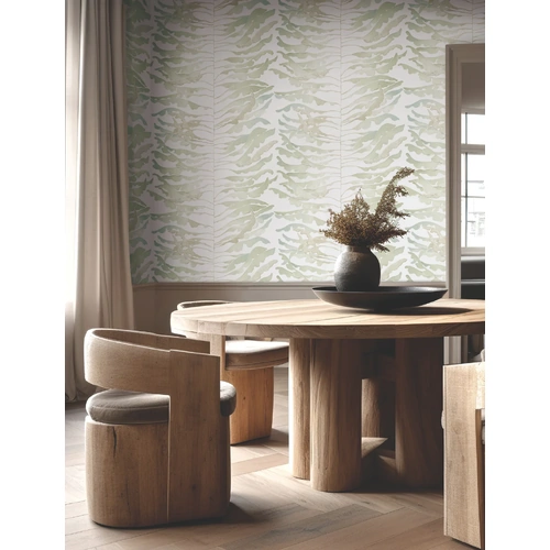 Leaf Column | Organic Stripes Wallpaper