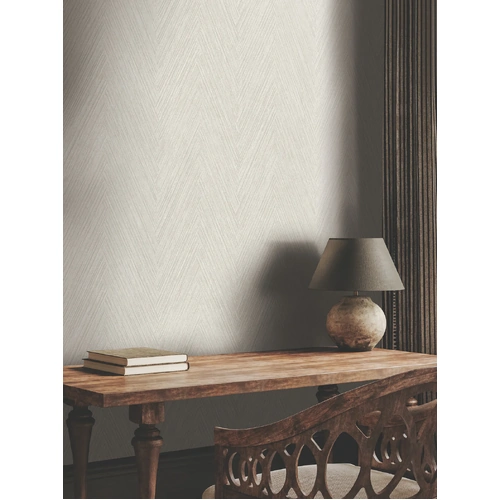 Thatched Chevron | Herringbone Wallpaper
