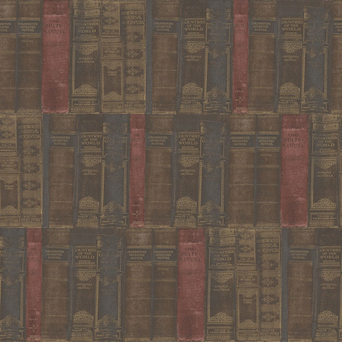 Library | Book Shelf Wallpaper