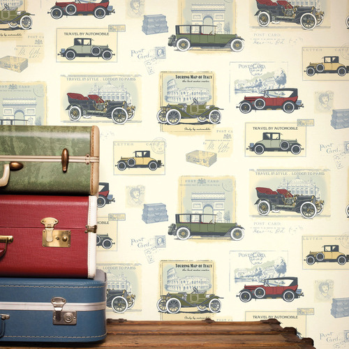 Vintage Cars | Postcard Car Wallpaper