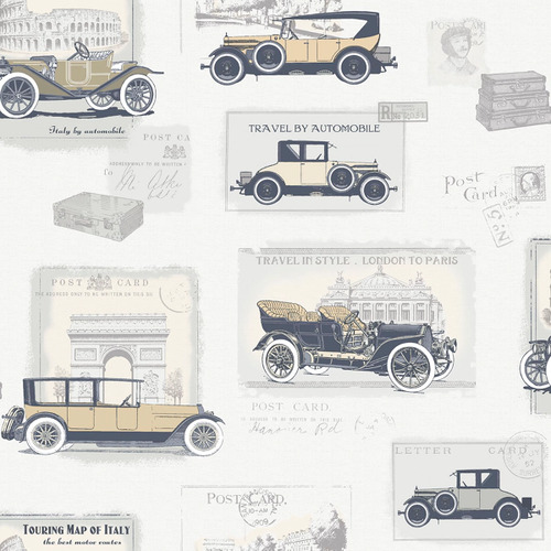 Vintage Cars | Postcard Car Wallpaper