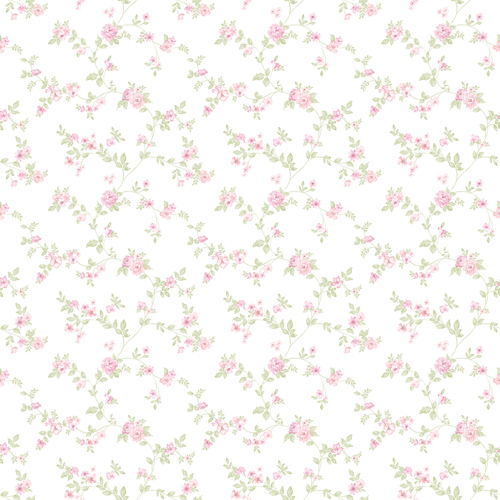 Delicate Floral | Flower Branch Wallpaper
