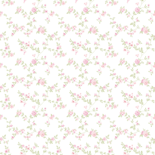 Delicate Floral | Flower Branch Wallpaper