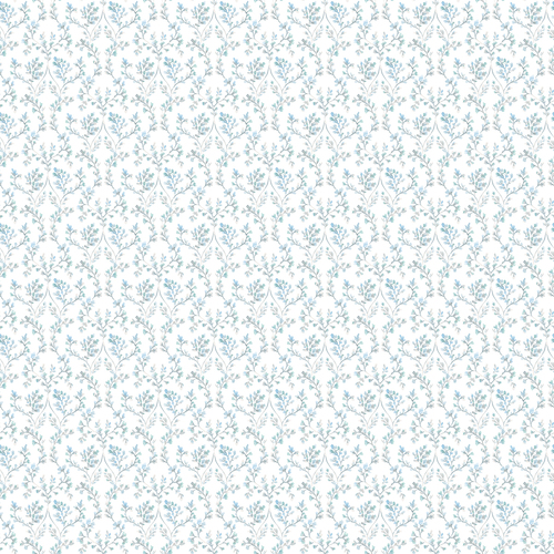 Ogee Floral | Flower Trail Wallpaper