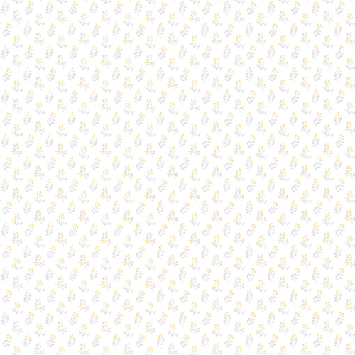 Vintage Bud | Fern Motif Wallpaper