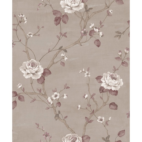 White Flower | Branching Florals Wallpaper
