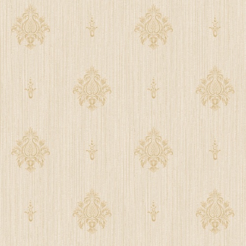 Damask Motif | Vintage Foliage Wallpaper