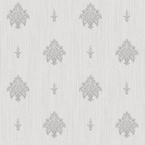 Damask Motif | Vintage Foliage Wallpaper