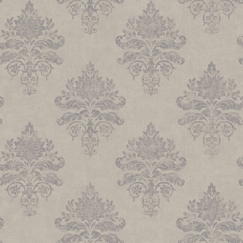 Diamond Damask | Acanthus Motifs Wallpaper