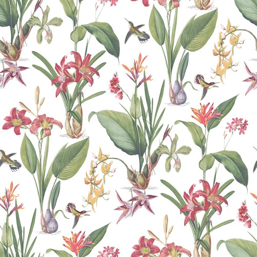 Blooming Botanics | Sprouting Garden Wallpaper