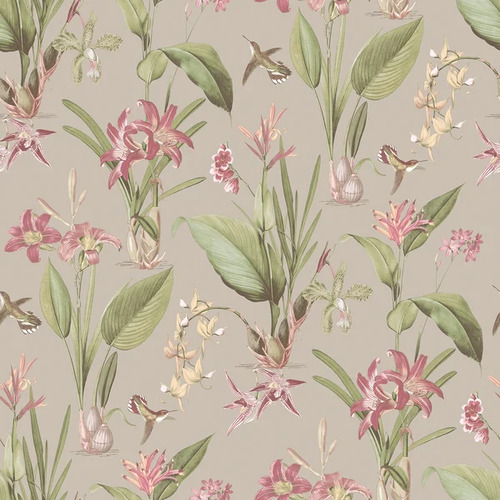 Blooming Botanics | Sprouting Garden Wallpaper