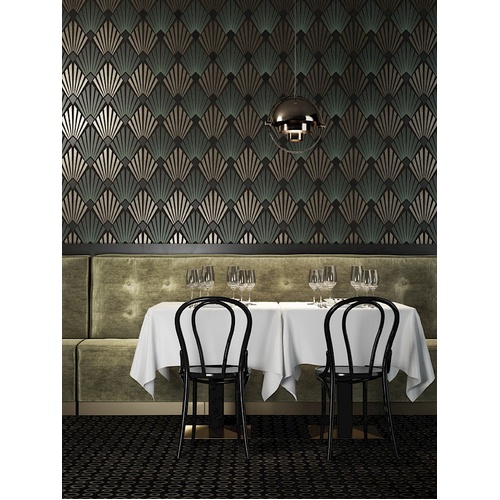 Gatsby | Art Deco Fan Wallpaper