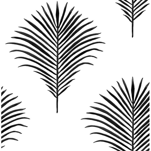 Leaf Motif | Grasscloth Palm Wallpaper