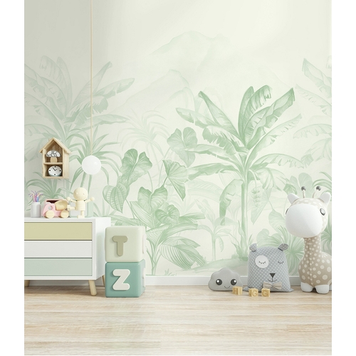 Tropics | Jungle Palm Mural