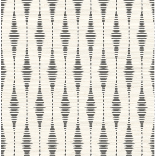 Ikat Diamond | Geo Stripe Wallpaper