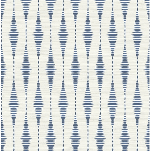 Ikat Diamond | Geo Stripe Wallpaper