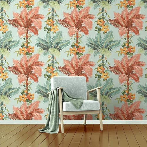 Palm Jungle | Tropical Tree Wallpaper