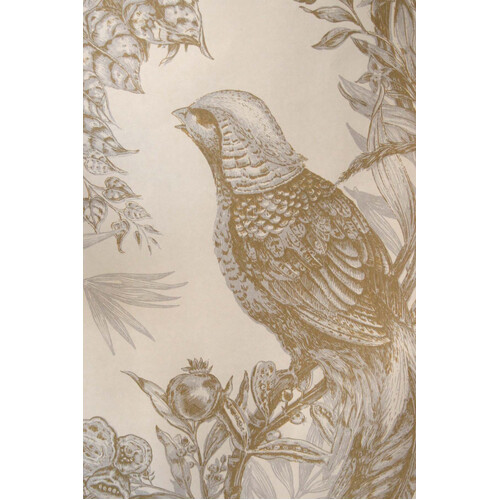 Pheasant | Bird Toile Wallpaper