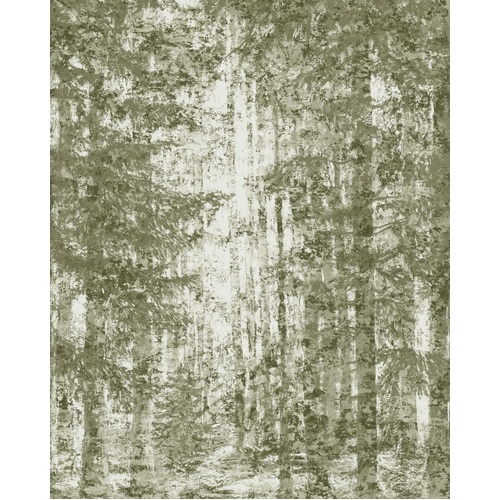 Fading Forest | Khaki Tree Mural