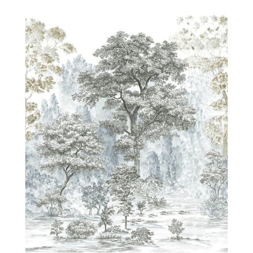 Rising Roots | Elegant Tree Mural