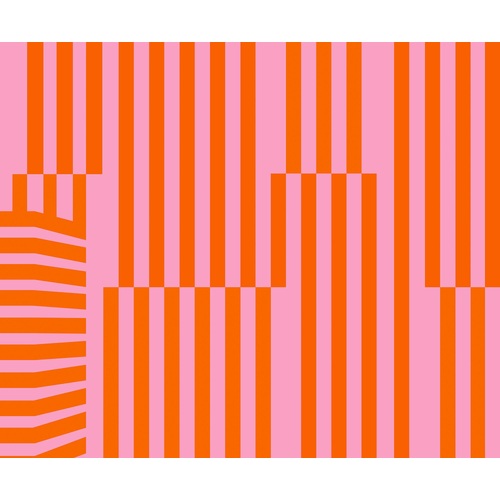 Maximal Minimalism | Abstract Stripe Mural