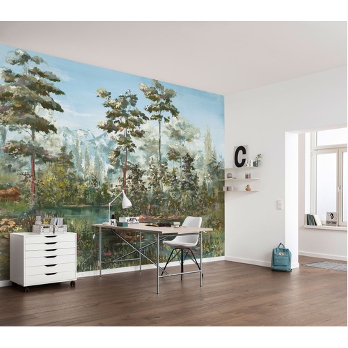 Harmonic Homeland | Painted Landscape Mural