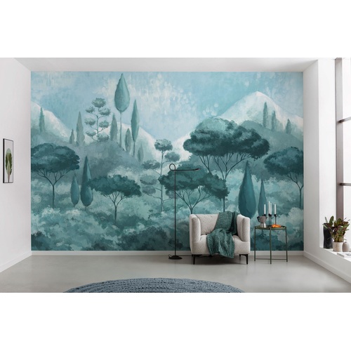 Soothing Scenery | Blue Landscape Mural