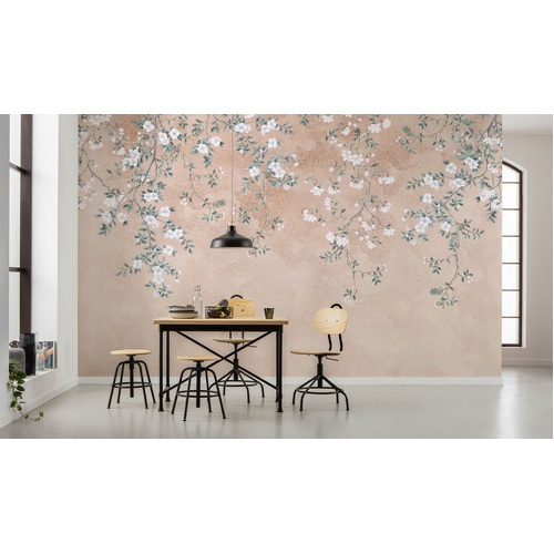 Hanging Hanami | Branching Flower Mural