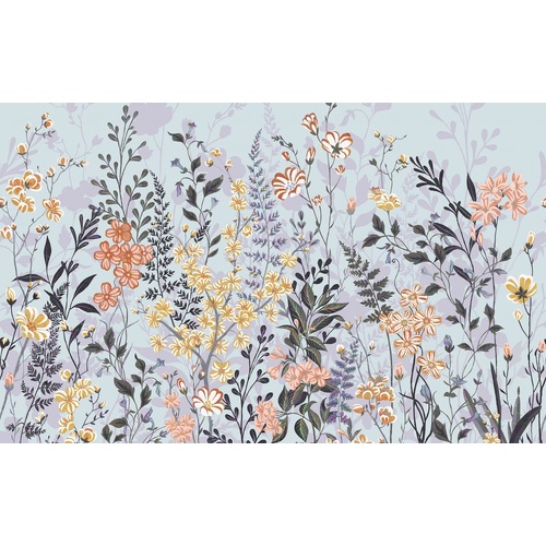 Chic Conservatory | Flower Field Mural