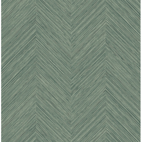 Chevron | Grasscloth Stripe Wallpaper