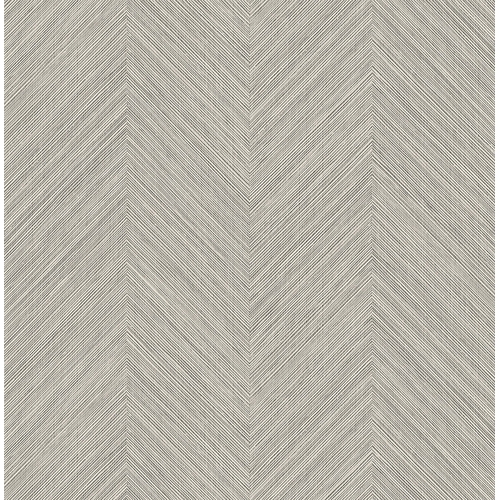 Chevron | Grasscloth Stripe Wallpaper