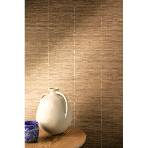 Safia | Faux-Sisal Panel Wallpaper