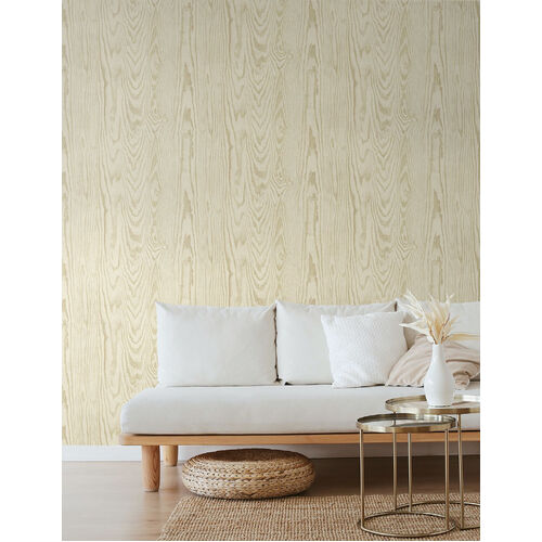 Nina | Faux Woodgrain Wallpaper