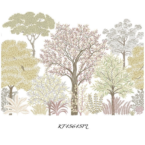 Whispering Trees | Forest Print Mural