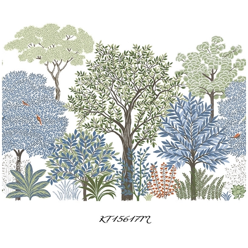 Whispering Trees | Forest Print Mural